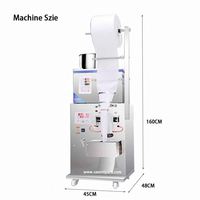 Machine automatique de remplissage et d'emballage de sachets de granulés verticaux