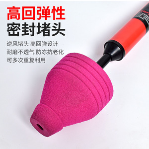 Déboucheur de toilettes en caoutchouc à très haute pression, aspiration puissante, outil universel <span class=keywords><strong>pour</strong></span> les canalisations de salle de bain, ventouses <span class=keywords><strong>pour</strong></span> toilettes - Product Image 5