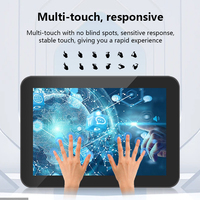 Ordinateurs tablettes tactiles industrielles et commerciales Quad Core RK3288 8 "Tablette Android à écran LCD