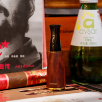 Embout de cigare de luxe GUEVARA, calibre 4, imitation grain de bois, porte-cigare portable avec logo personnalisé, accessoires pour fumeurs