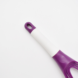 <span class=keywords><strong>Fouet</strong></span> et batteur manuel multifonctionnel rotatif en plastique PP de qualité alimentaire, écologique, à double usage, pour pâte, lait et crème - Product Image 2