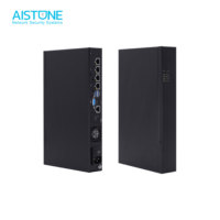 Mini PC con fuente de alimentación integrada, cuatro puertos, firewall pfSense OPNsense j4125, NICs de 2.5G, dispositivo de firewall de red, router AES-NI, 4 puertos LAN