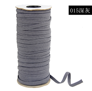 9มิลลิเมตรโรงงานขายส่งแบนวงยืดหยุ่นโพลีเอสเตอร์สายคล้องหู - Product Image 3