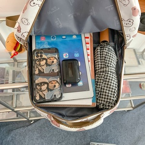 Moda estilo coreano mejores mochilas escolares para chicas universitarias 2023 estudiantes universitarios conjunto bolsa mochila - Product Image 4