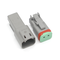 DT06-2S 2P 1.5mm adaptateur automobile étanche connecteur femelle usine en gros prise série DT avec T LOGO