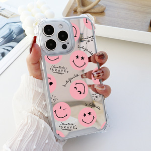 <span class=keywords><strong>Funda</strong></span> a prueba de golpes con estampado de espejo para <span class=keywords><strong>iPhone</strong></span> 16 pro STRAP Rope contraportada para <span class=keywords><strong>iPhone</strong></span> 16 Plus 15 pro Max hard PC LM011 - Product Image 6