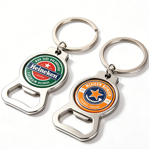 Décapsuleur de bouteille personnalisé en alliage de zinc, porte-clés en forme de lotus, décapsuleur de bière en métal, cadeau promotionnel - Product Image 3