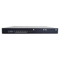 Intel 6e/7e/8e génération Core I7/i5/i3 1U Serveur réseau monté en rack 6*2.5G Ports LAN 8*10G SFP + PfSense Stock