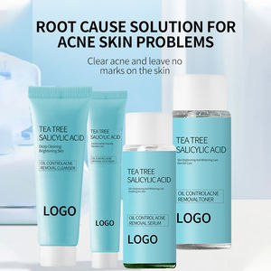 Set de Cuidado de la Piel con Ácido Salicílico para Control de Grasa, Aclarador de Piel y Árbol de Té para el Acné, Marca Blanca - Product Image 3