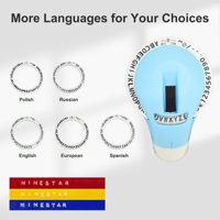 Machine à étiquettes en relief blanche B90, imprimante d'étiquettes manuelle portable vintage pour l'organisation de bureau, la maison, le bricolage et l'artisanat