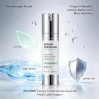 Sérum réparateur apaisant anti-allergie à l'extrait de Centella Asiatica, à l'acide hyaluronique et à la propolis, personnalisé OEM, pour la gestion de la peau coréenne