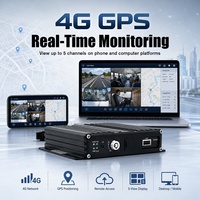 SD 4CH Mobile avec GPS 4G WiFi et logiciel CMS 1080P AHD MDVR avec suivi GPS, lecture à distance pour la gestion de flotte de camions