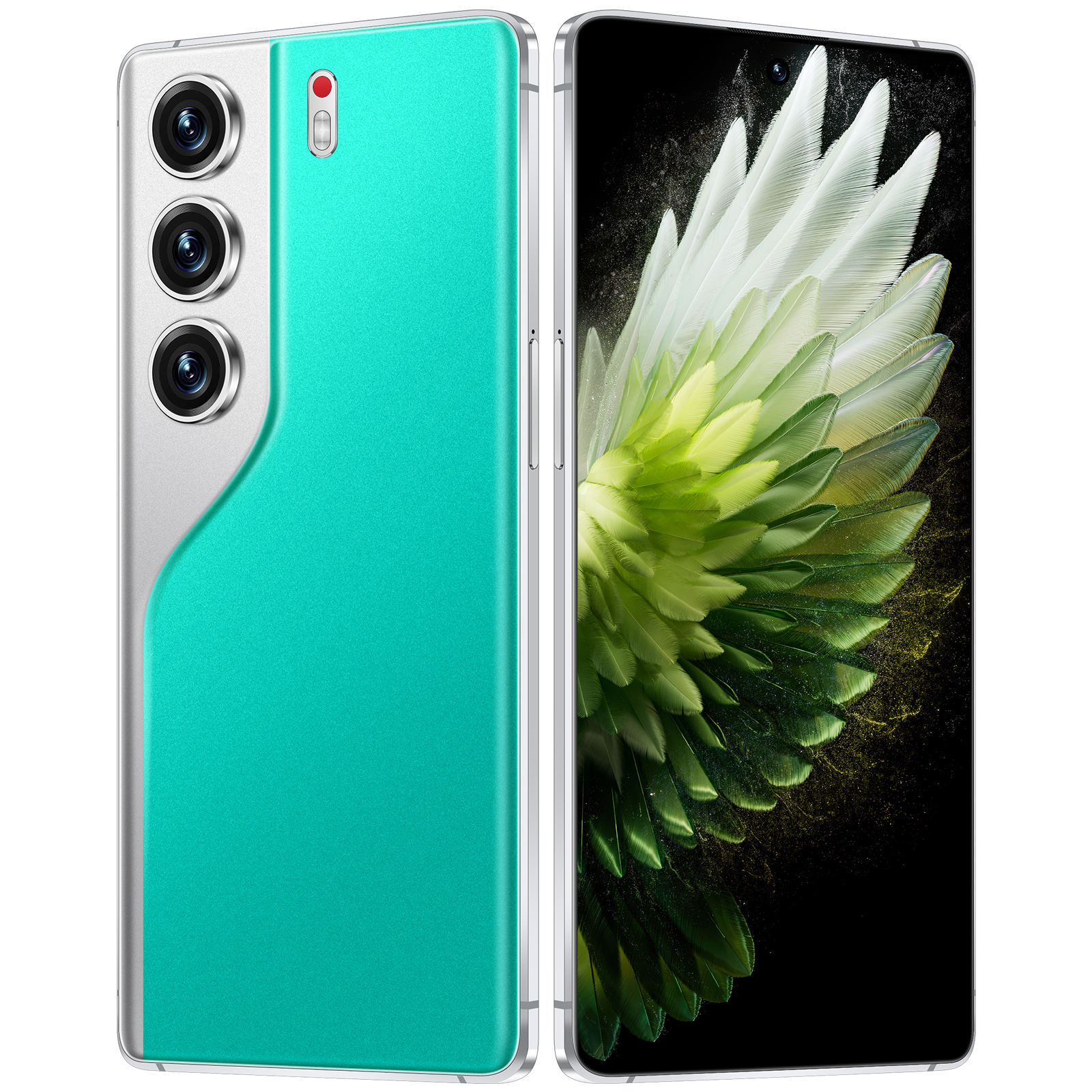 สีเขียว