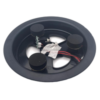 Plateau interne durable de 8/10/12/13/14/16 pouces pour tambour acoustique, électrique, snare, tom, avec 6 assemblages en mousse et prise jack 6,3 mm