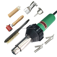 Pistolet de soudage plastique numérique haute température 1600W 1G3, neuf, machine et kit de soudage plastique à air chaud