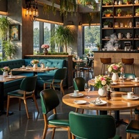 Ensemble de meubles de salle à manger, table et chaises, design de luxe, commercial, de loisirs, pour la restauration, les banquets, les hôtels, les cafés, les restaurants, OEM ODM