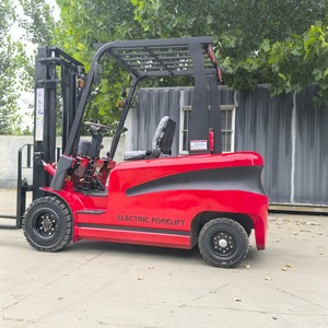 Montacargas Eléctrico 4x4 Resistente CPD20, Capacidad de Carga de 2 Toneladas, Alturas de Mástil de 3-4.5m, Batería de Plomo-Ácido, Fabricación China - Product Image 2