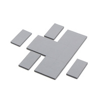 TIM pour la dissipation thermique 5G, remplissage d'espace, coussin de transfert de chaleur, feuille de silicone thermiquement conductrice, remplissage thermiquement conducteur
