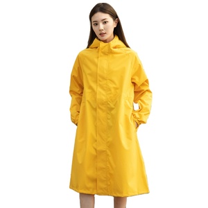 Custom Logo Versierd Dames Outdoor Waterdichte Trenchcoat Met Capuchon Voor Tour In Regenachtig Weer En Motorfietsen - Product Image 6