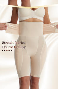 Culo levantador de glúteos potenciador muslo recortador Control bragas mujeres almohadillas de cadera entrenador de cintura alta fajas con gancho moldeador de cuerpo - Product Image 2