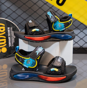 รองเท้าเด็กผู้ชายลายพิมพ์แฟชั่นกีฬารองเท้าแตะลำลองสำหรับกิจกรรมกลางแจ้งรองเท้าชายหาดรองเท้าแตะเด็ก - Product Image 5