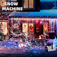 Machine à neige populaire de 1500 W pour les fêtes de Noël et les spectacles de grande envergure