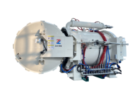 ZHONGYI Alta Temperatura 2000 ℃   Horno Industrial de Carburo Cementado con Control PLC para Sinterización de Carburo de Silicio al Vacío y Resistencia