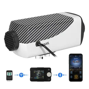 OGMIE Diesel Air Heater 8KW 12V/24V w/LCD Bluetooth APP Remote Control for Boat Garage