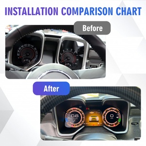 NaviHua Upgrade 12.3 Inch LCD Dashboard Instrument <b>Car</b> <b>Digital</b> Cluster <b>for</b> Chevrolet Camaro 2008-2015 - Product Image 4