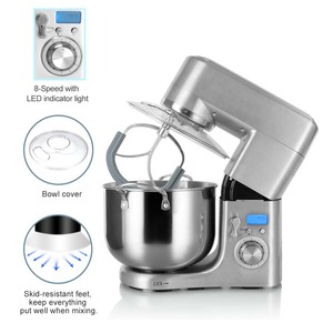 Đứng trộn đa chức năng nhà bếp nướng bánh thực phẩm bột điện trứng Beater phụ kiện robot đa chức năng 1000W 5L - Product Image 2