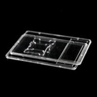 Support de collection de pièces de monnaie, anti-poussière, carré, protecteur de pièces de monnaie, capsule de pièces de monnaie commémorative en acrylique transparent, présentoir