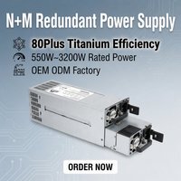 PSU Modular Redundant Hot Swap Great Wall FSP CRPS 80 Plus Platinum, Low MOQ, Respon Cepat, 3200W Titanium, Full Modular