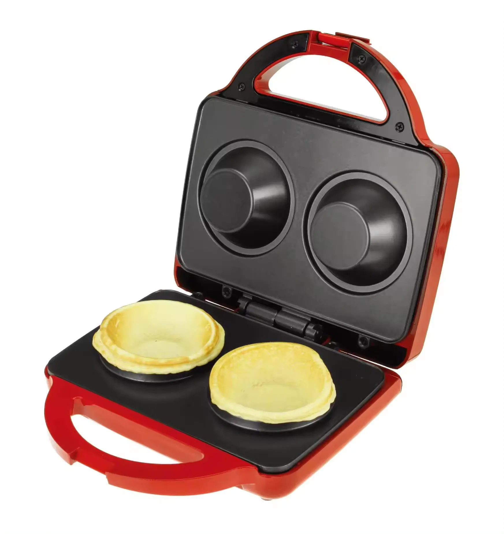 Aifa Electric Double Waffle Bowl Maker hot sell cheap price shape waffle maker DIY liked by kids