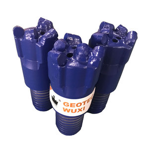 Geotec Wuxi vương miện ma trận cơ thể thép cơ thể 3/5 lưỡi cánh <span class=keywords><strong>PDC</strong></span> không coring bit khai thác đá khoan bit - Product Image 5