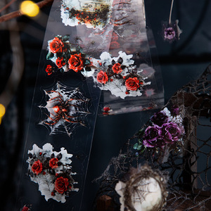 เทปไดคัทลายใยแมงมุม1ม้วนชุดกับดักใยแมงมุมสำหรับสัตว์เลี้ยงแบบ DIY - Product Image 3