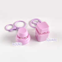 Son personnalisé clavier porte-clés Fidget jouet patte de chat Keycap Clicker Fidget porte-clés décompression jouets mignon Stress cadeaux