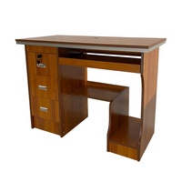 YUKAI Nouveau design Bureau de travail vintage en bois massif, poste de travail, table d'ordinateur OD-202