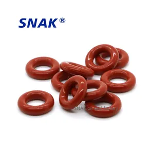 SNAK โรงงานคุณภาพสูงยาง O-Ring ขนาดและวัสดุที่แตกต่างกัน oring NBR FKM FPM EPDM PU ซิลิคอนแบนยาง O-Ring ซีล