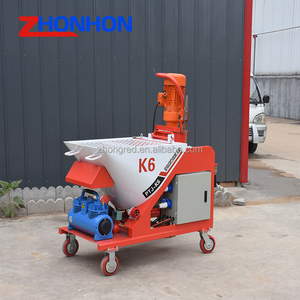 Macchina Spruzzatrice di Gesso ad Alta Uniformità con Pompa a Vite, Spruzzatore Automatico di Malta per Pareti Edili - Product Image 4