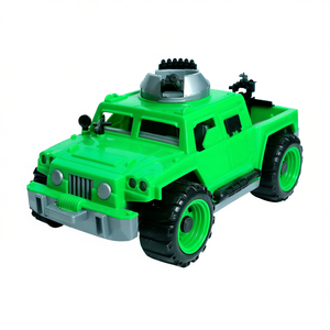 Jouet de véhicule militaire tactique pour enfants, voiture d'aventure en plastique pour jeux en plein air - Product Image 2