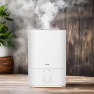 Humidificateur d'aromathérapie humide à l'air et pour voiture 2024 New Top Fill Ultrasonic Smart Home 6L White Noise Smart Technology 2023 Home Products