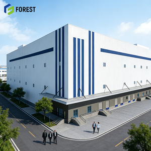 Centre logistique évolutif avec caractéristiques standardisées, entrepôt et atelier à structure en acier industrielle - Product Image 1