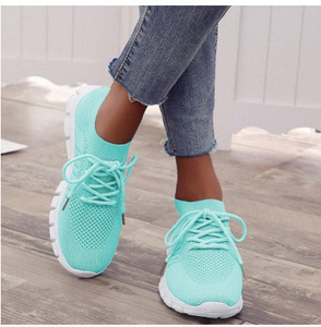 Zapatillas Deportivas Planas con Plataforma y Cordones <span class=keywords><strong>para</strong></span> <span class=keywords><strong>Mujer</strong></span>, Diseño de Moda, Envío Rápido de Fábrica Yi - Product Image 2