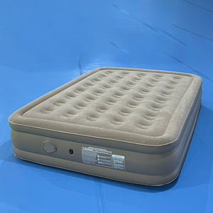 Matelas gonflable <span class=keywords><strong>surélevé</strong></span> automatique de taille queen, <span class=keywords><strong>lit</strong></span> gonflable à pompe rechargeable intégrée, <span class=keywords><strong>lit</strong></span> gonflable <span class=keywords><strong>surélevé</strong></span> pour le camping, la maison - Product Image 1