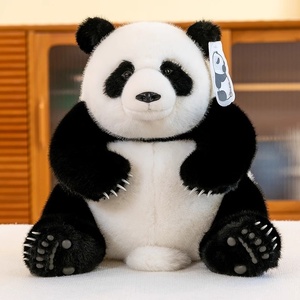 Giant <strong>Panda</strong> Plush Toy From Sichuan Chengdu Mesh Lining National for Treasure Factory's Simulated Flower Flower Seven - Product Image 6