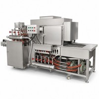 Machine entièrement automatique de brûlage des têtes et des pattes de mouton pour abattoir