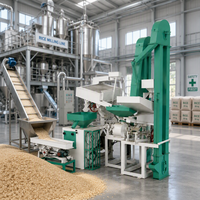 Équipement de décorticage du riz : Usine combinée de décorticage du riz paddy à haut rendement, faible coût d'exploitation et utilisation facile