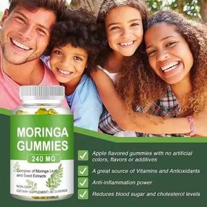 OEM/ODM Private Label Kruidenextract Supplementen Voedingssupplement Moringa Gummies - Product Image 1