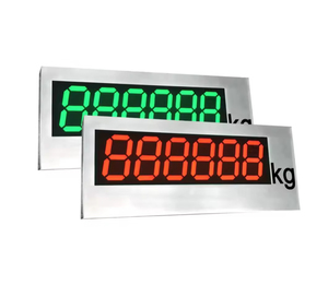 Pantalla LED Grande para Exteriores, Indicador de Peso 201/304, Marcador para Báscula de Camiones - Product Image 3