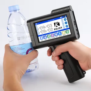 Kelier Multi-Language TIJ portable Handheld Date Code Mini Inkjet Printer For Printing On Bottle